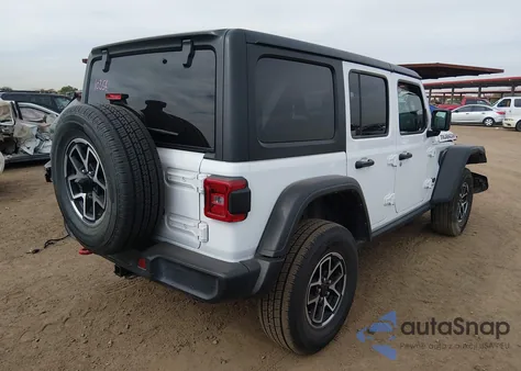 2025 Jeep Wrangler 4-Door Rubicon 4X4 from USA, damaged, VIN 1C4PJXFN0SW531027